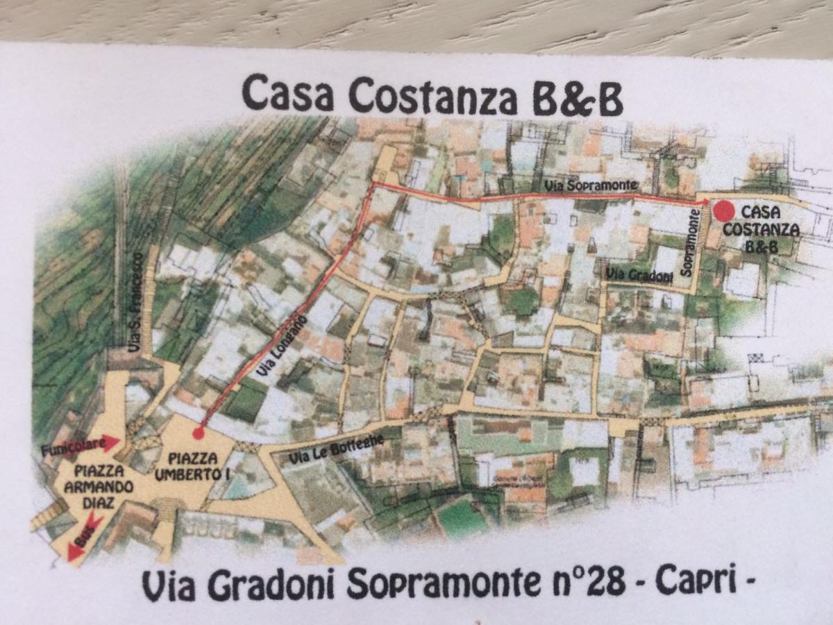 Готель Casa Costanza Капрі Екстер'єр фото